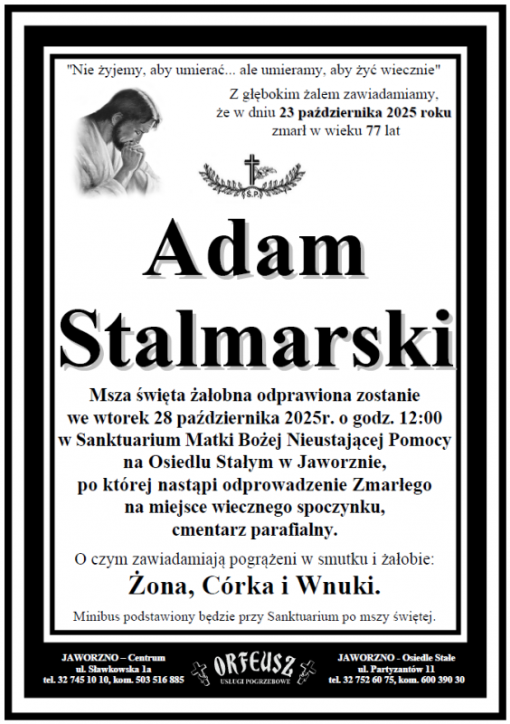 ADAM STALMARSKI