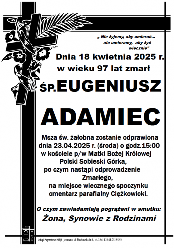 EUGENIUSZ ADAMIEC