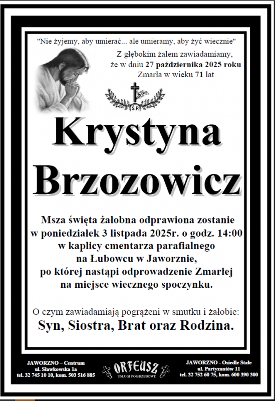KRYSTYNA BRZOZOWICZ