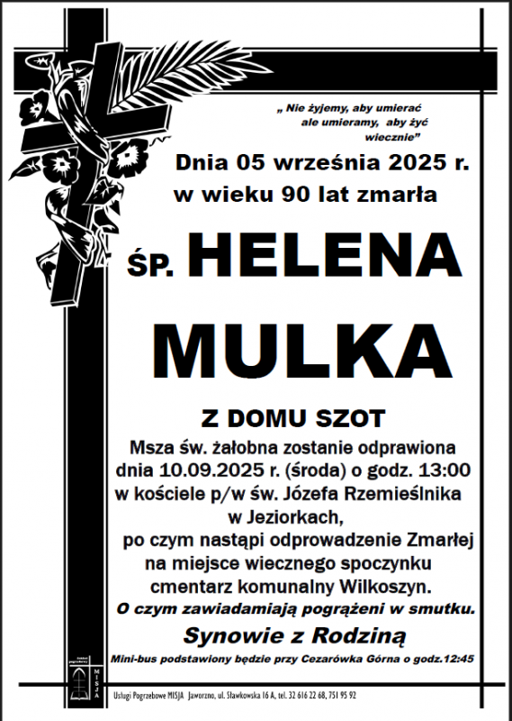 HELENA MULKA Z DOMU SZOT