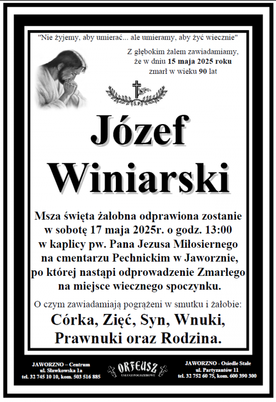JÓZEF WINIARSKI