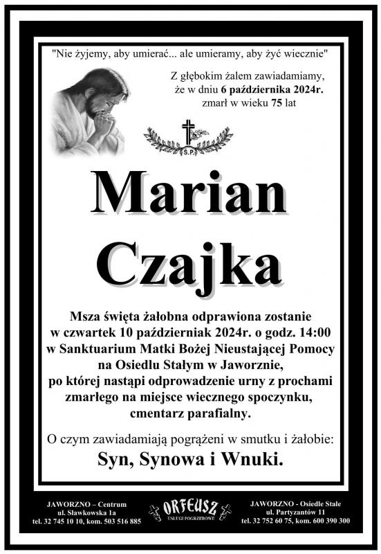 MARIAN CZAJKA