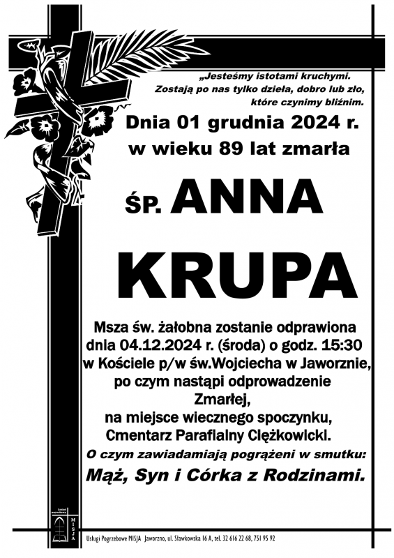 ANNA KRUPA