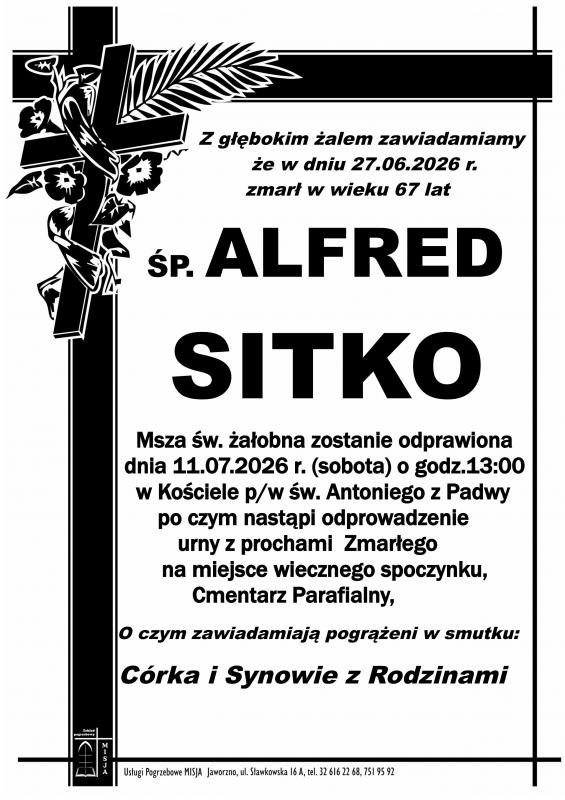 ALFRED SITKO