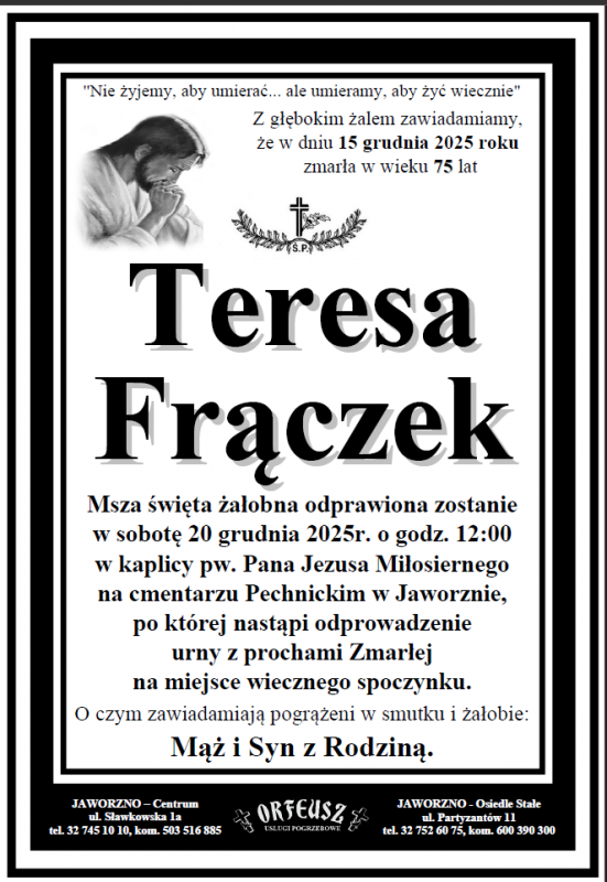 TERESA FRĄCZEK