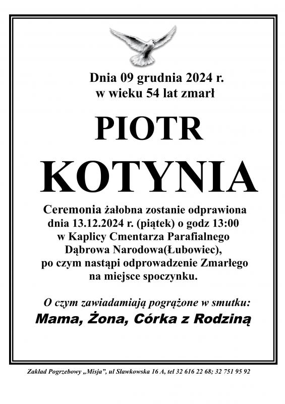 PIOTR KOTYNIA