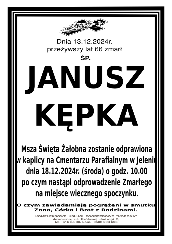 JANUSZ KĘPKA