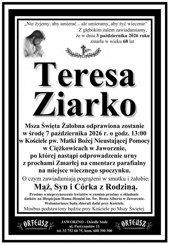 TERESA ZIARKO
