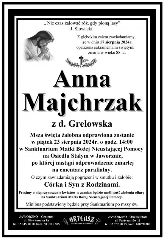 ANNA MAJCHRZAK