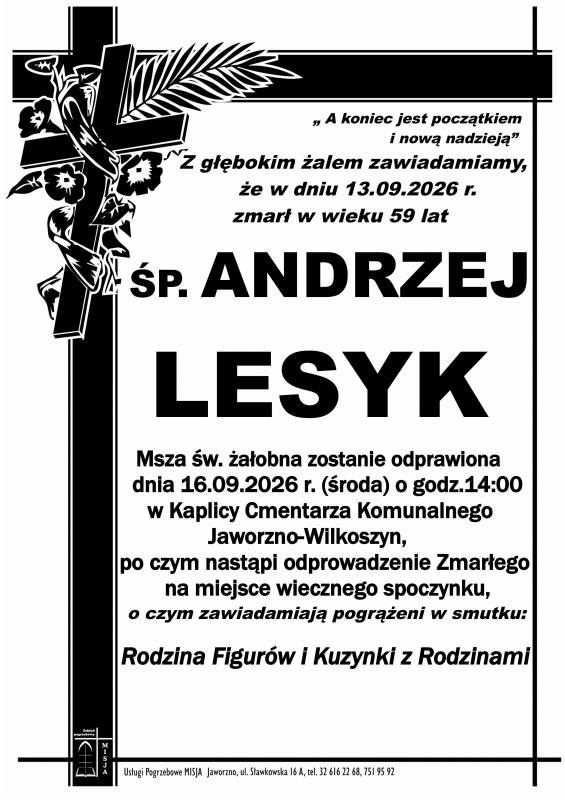 ANDRZEJ LESYK