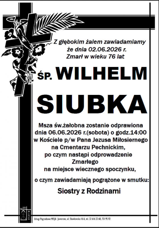 WILHELM SIUBKA