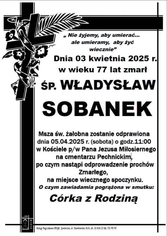 WŁADYSŁAW SOBANEK