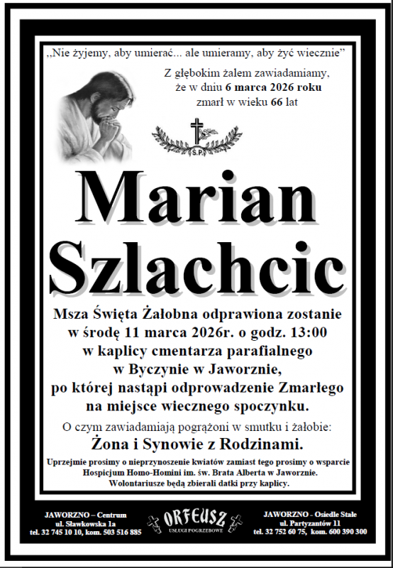 MARIAN SZLACHCIC