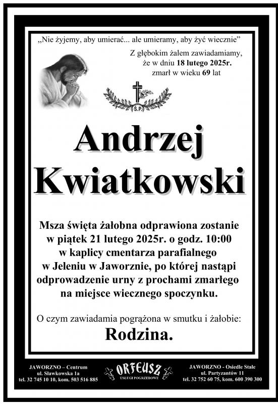 ANDRZEJ KWIATKOWSKI