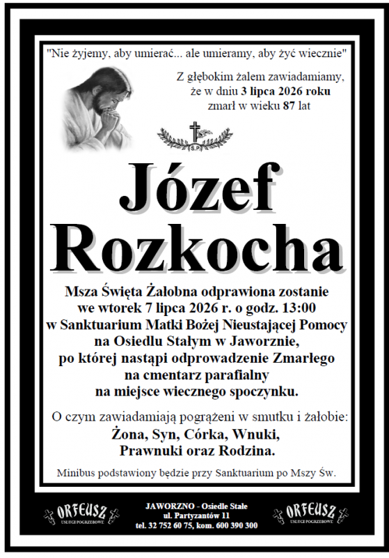 JÓZEF ROZKOCHA