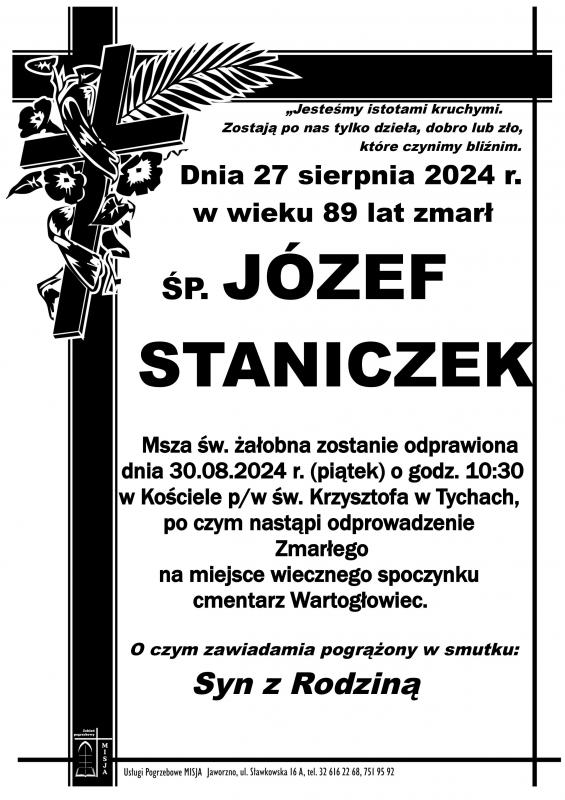JÓZEF STANICZEK