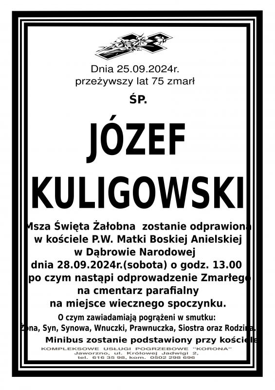 JÓZEF KULIGOWSKI