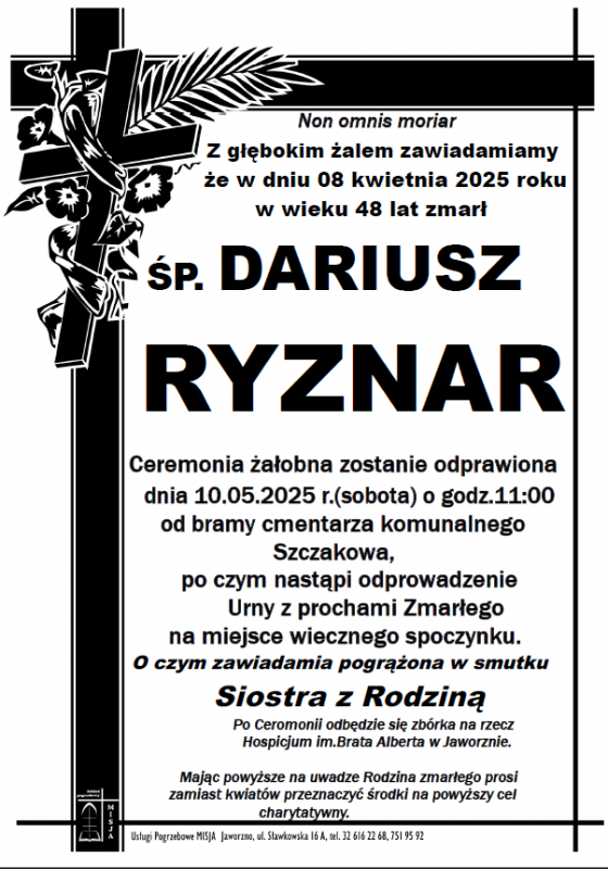 DARIUSZ RYZNAR