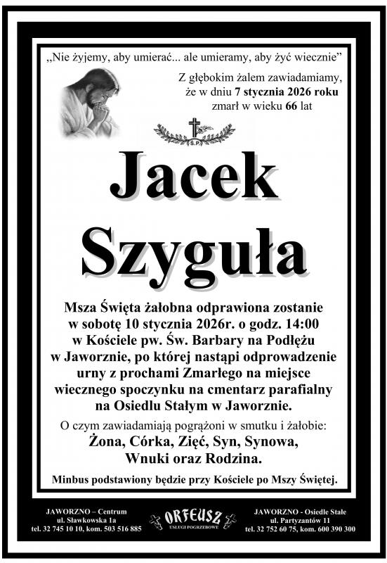 JACEK SZYGUŁA