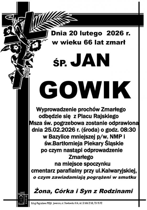 JAN GOWIK