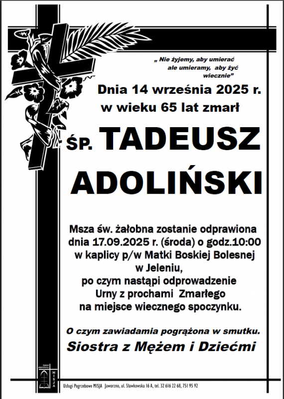 TADEUSZ ADOLIŃSKI