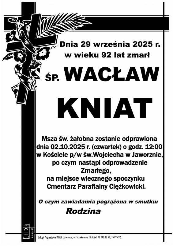 WACŁAW KNIAT