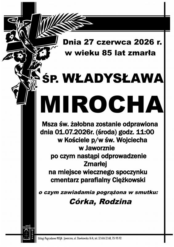 WŁADYSŁAWA MIROCHA