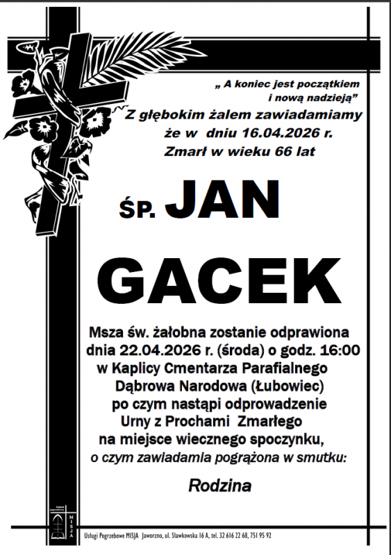 JAN GACEK