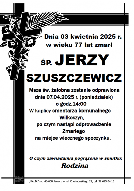 JERZY SZUSZCZEWICZ