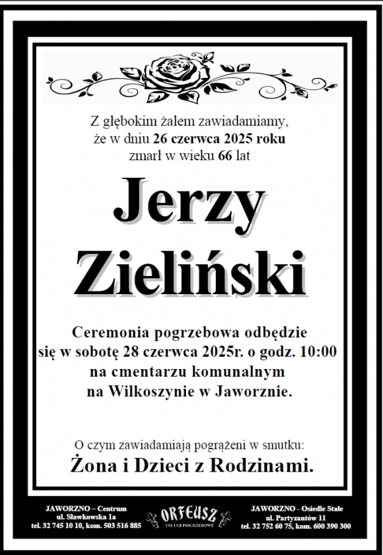 JERZY ZIELIŃSKI
