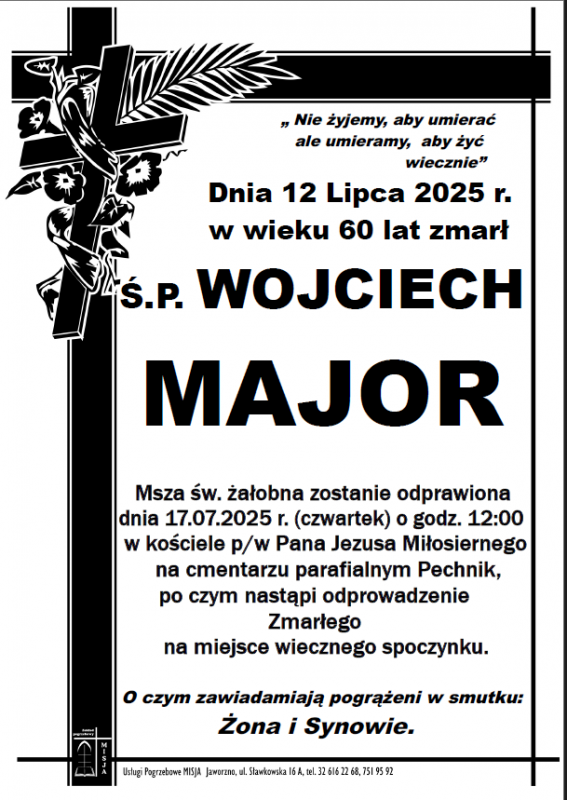 WOJCIECH MAJOR