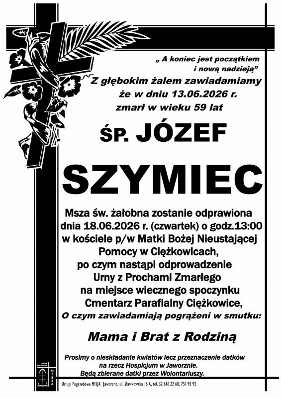 JÓZEF SZYMIEC
