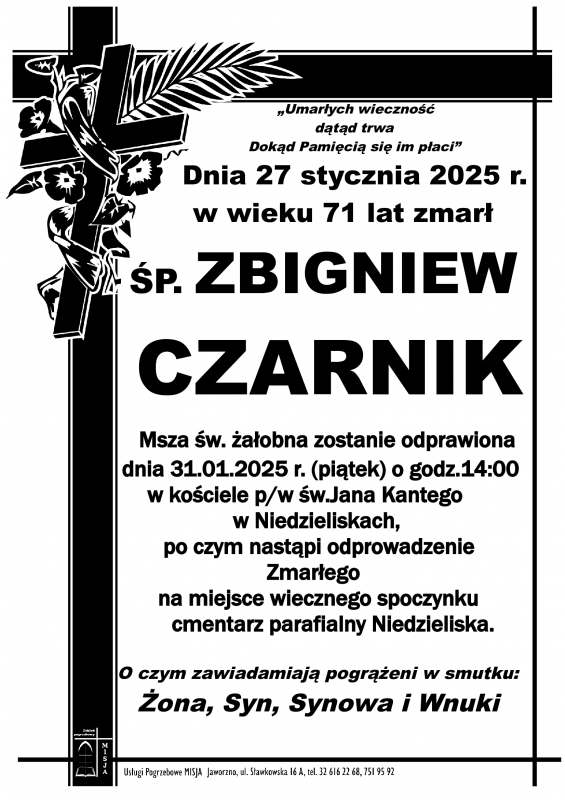 ZBIGNIEW CZARNIK