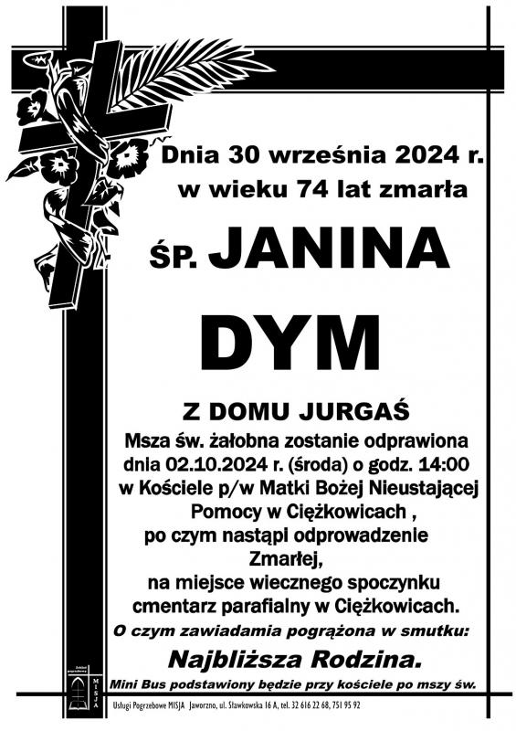 JANINA DYM