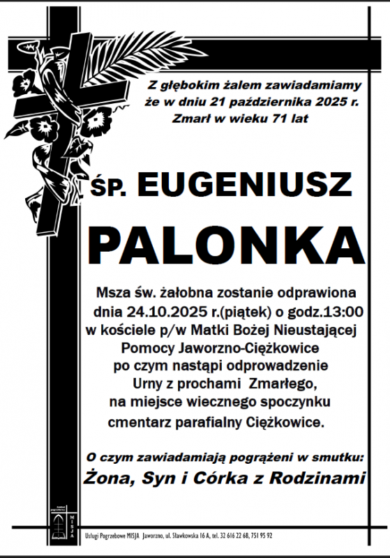 EUGENIUSZ PALONKA