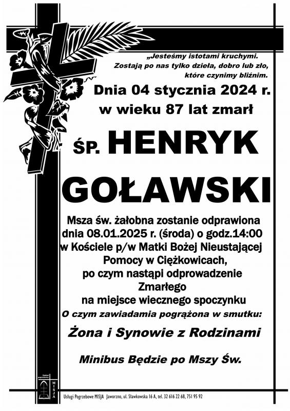 HENRYK GOŁAWSKI