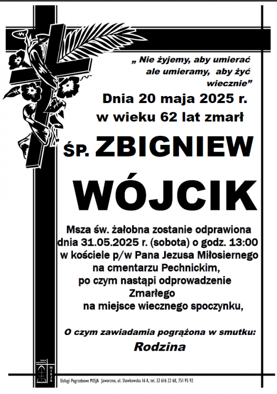 ZBIGNIEW WÓJCIK