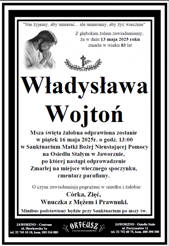WŁADYSŁAWA WOJTOŃ