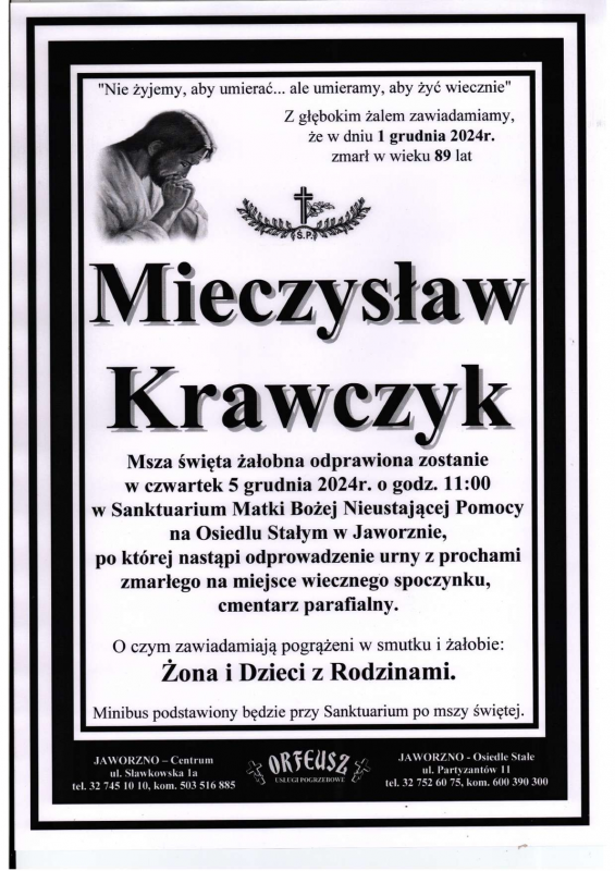MIECZYSŁAW KRAWCZYK