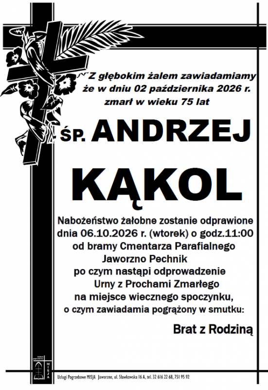 ANDRZEJ KĄKOL