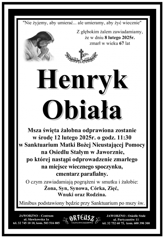 HENRYK OBIAŁA