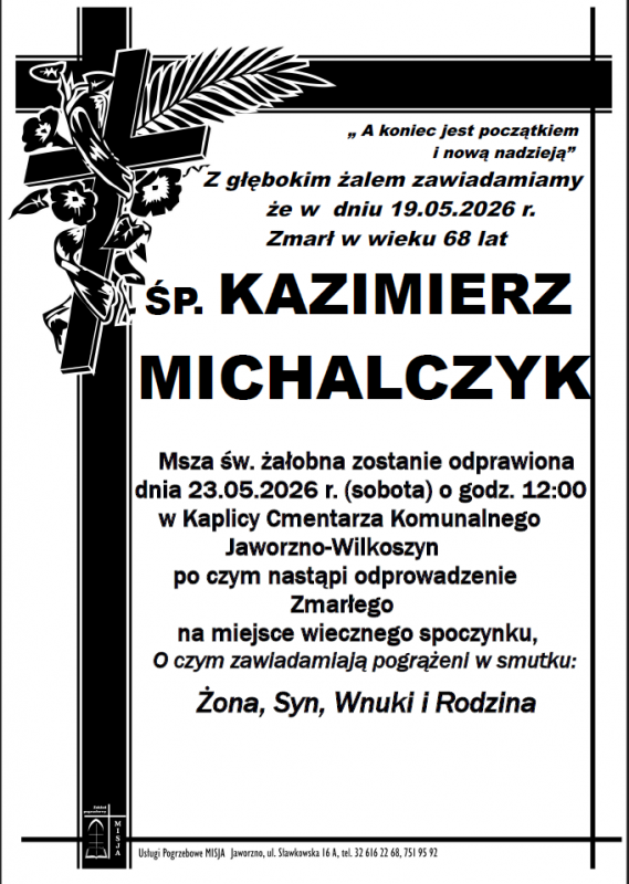KAZIMIERZ MICHALCZYK