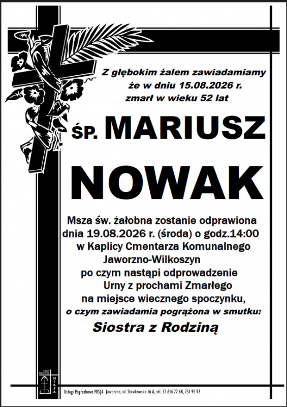 MARIUSZ NOWAK