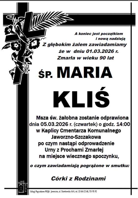 MARIA KLIŚ