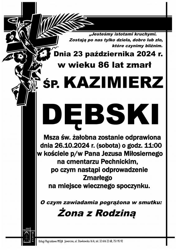 KAZIMIERZ DĘBSKI