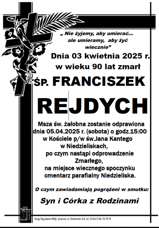 FRANCISZEK REJDYCH