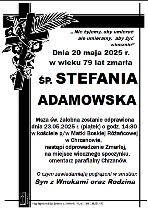 STEFANIA ADAMOWSKA