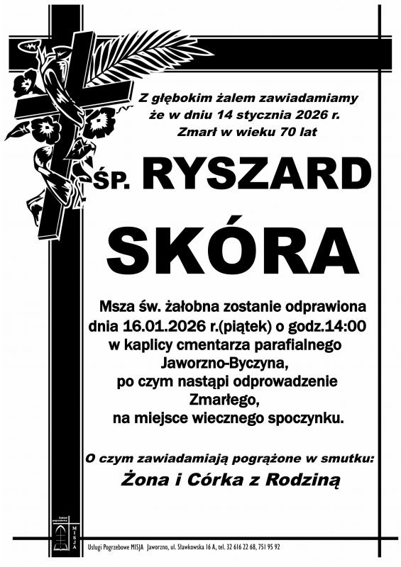 RYSZARD SKÓRA