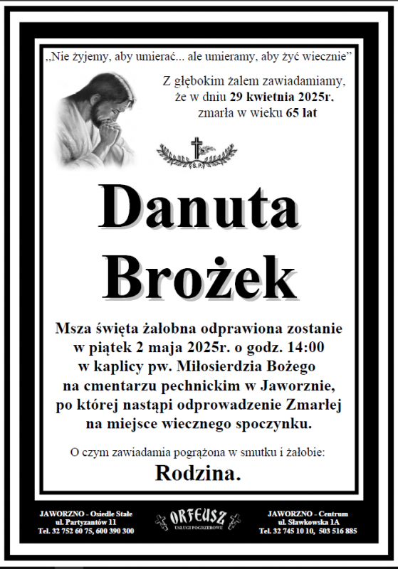 DANUTA BROŻEK