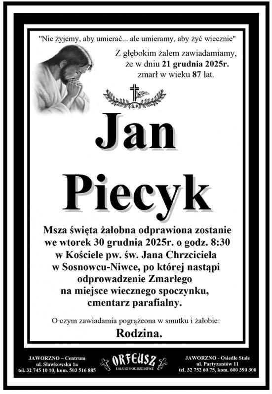 JAN PIECYK